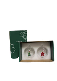Palline natalizie, THUN - albero di natale e stella natalizia