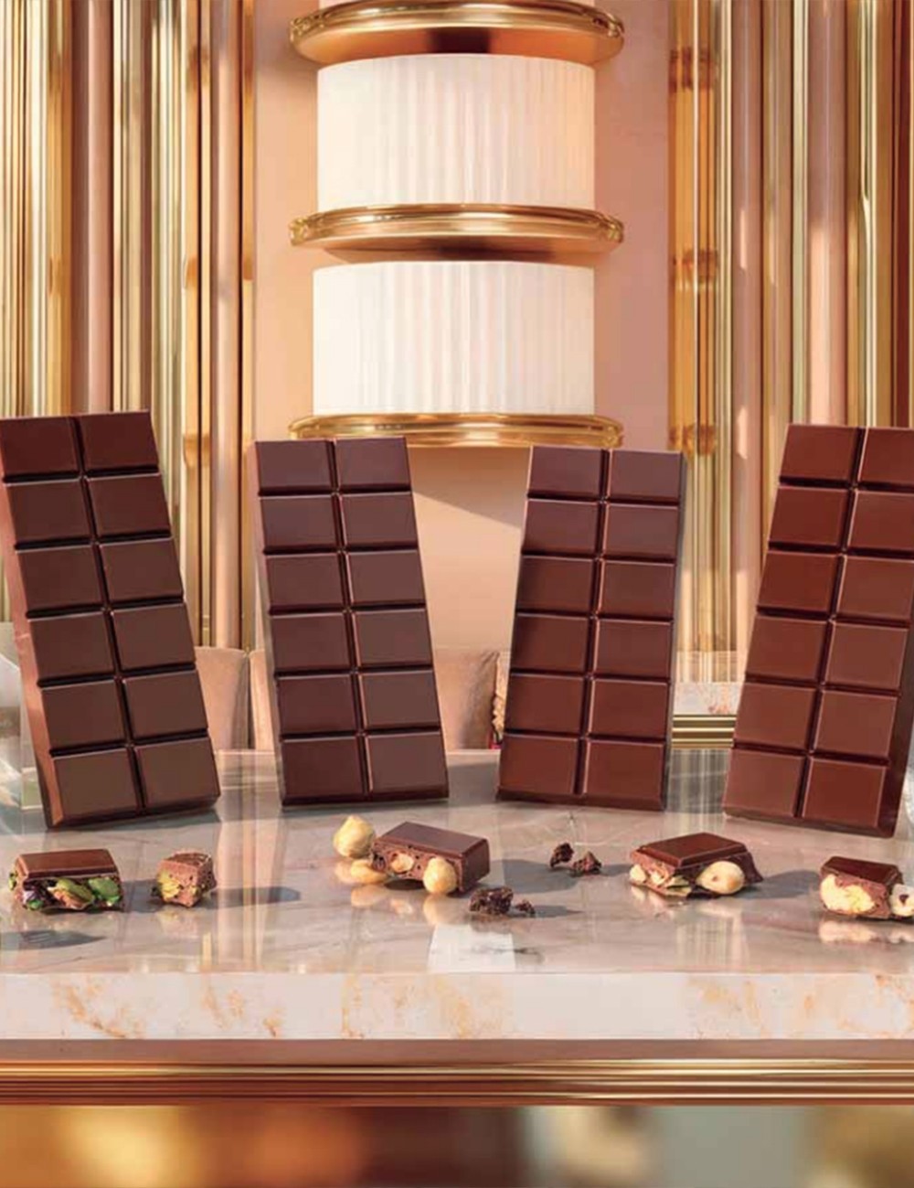 Tavoletta di cioccolato con inserti - Leone