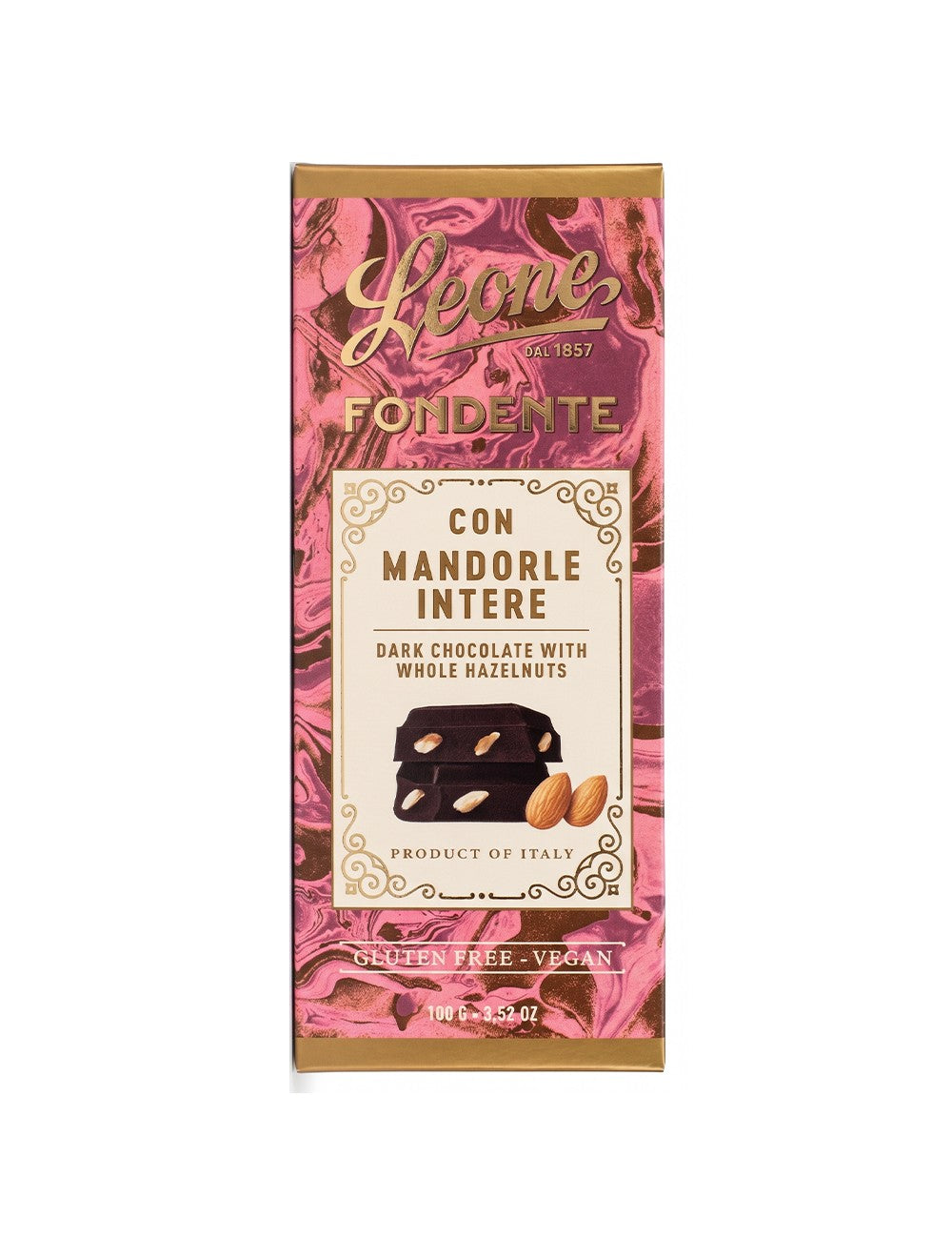 Tavoletta di cioccolato con inserti - Leone