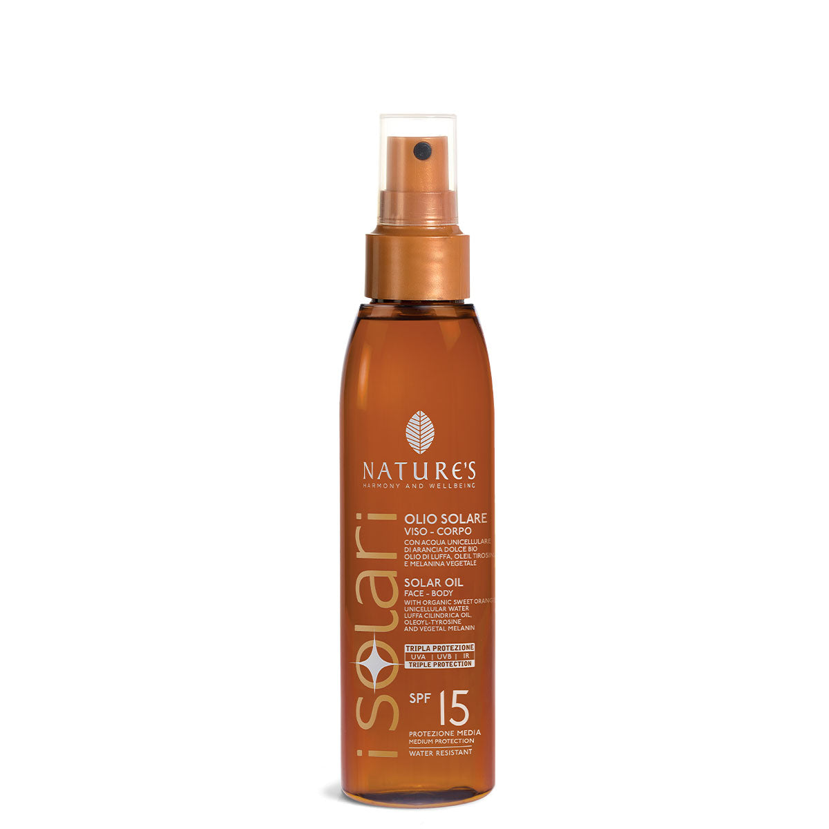 Olio Solare Spf 15 - Nature's