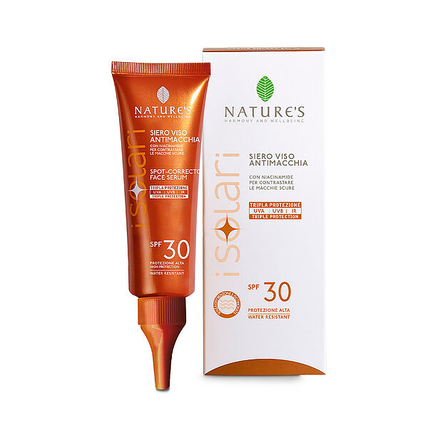 Siero viso Antimacchia -  SPF30 - Nature's