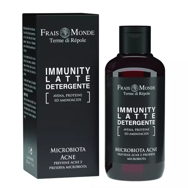 Immunity - Latte detergente - Microbiota pelle impura - Frais Monde