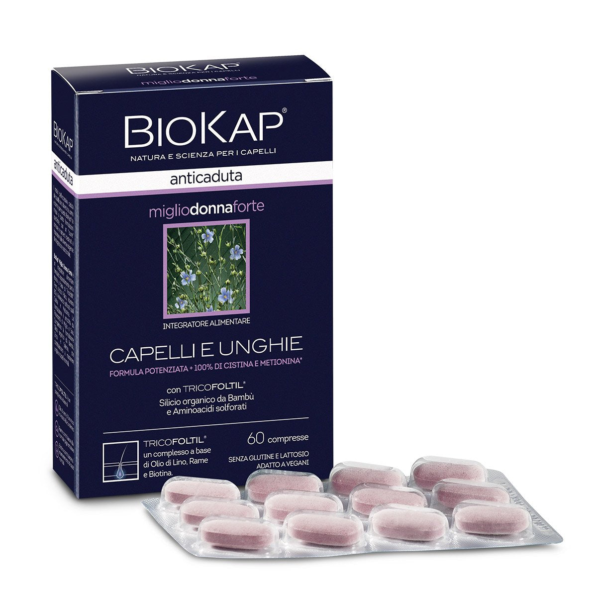 BioKap Anticaduta Miglio Donna Forte - Bios Line