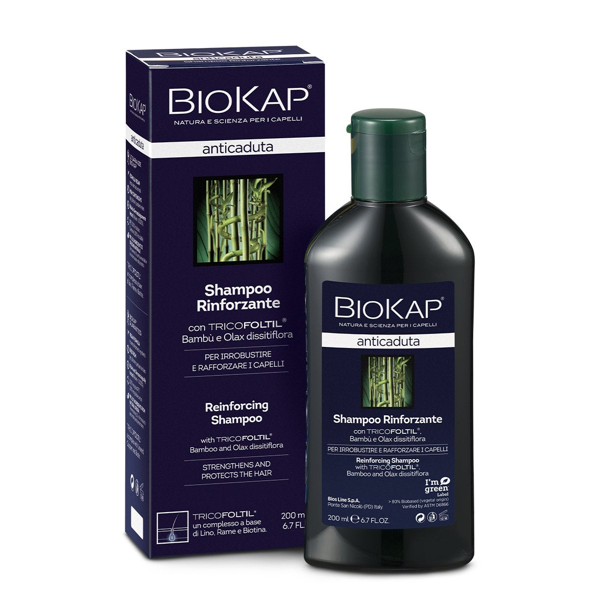 BioKap Anticaduta Shampoo Rinforzante - Bios Line