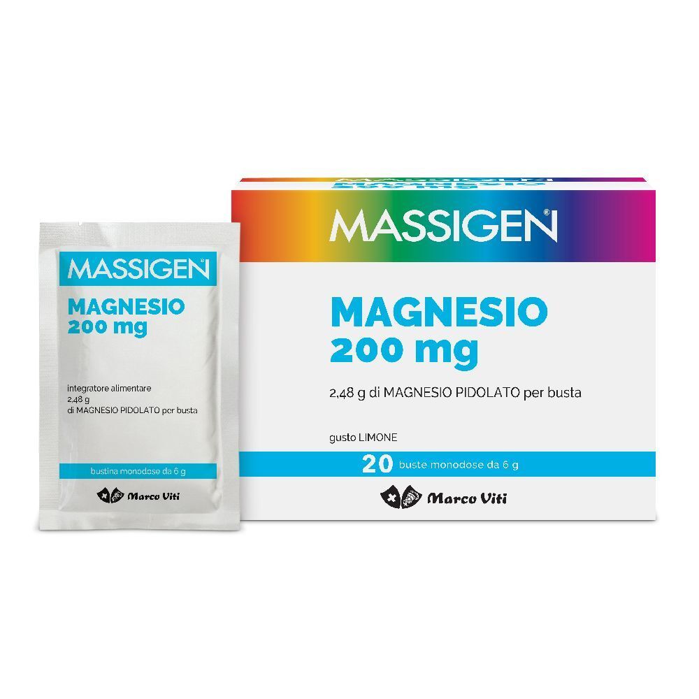 Magnesio 200 mg - Massigen