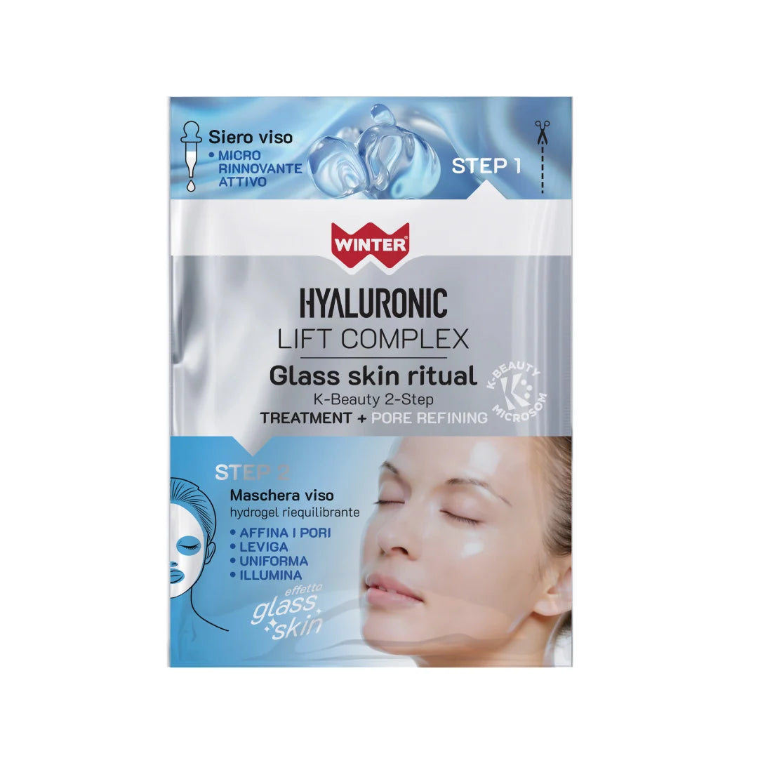 Hyaluronic Lift Complex Dual Mask Glass Skin Ritual - Winter