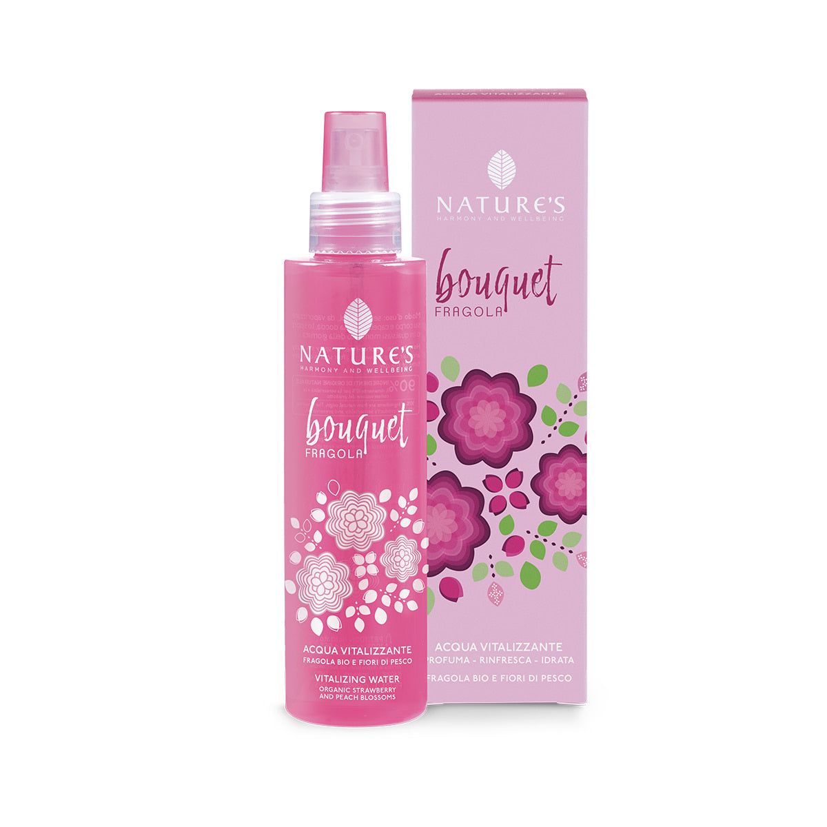 Acqua vitalizzante Bouquet Fragola - Nature's